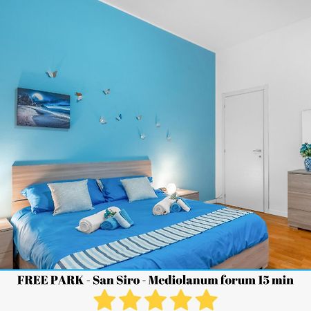 Free Park- San Siro - Mediolanum Forum 15 Min 외부 사진