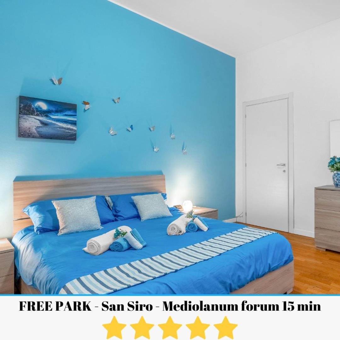 Free Park- San Siro - Mediolanum Forum 15 Min 외부 사진
